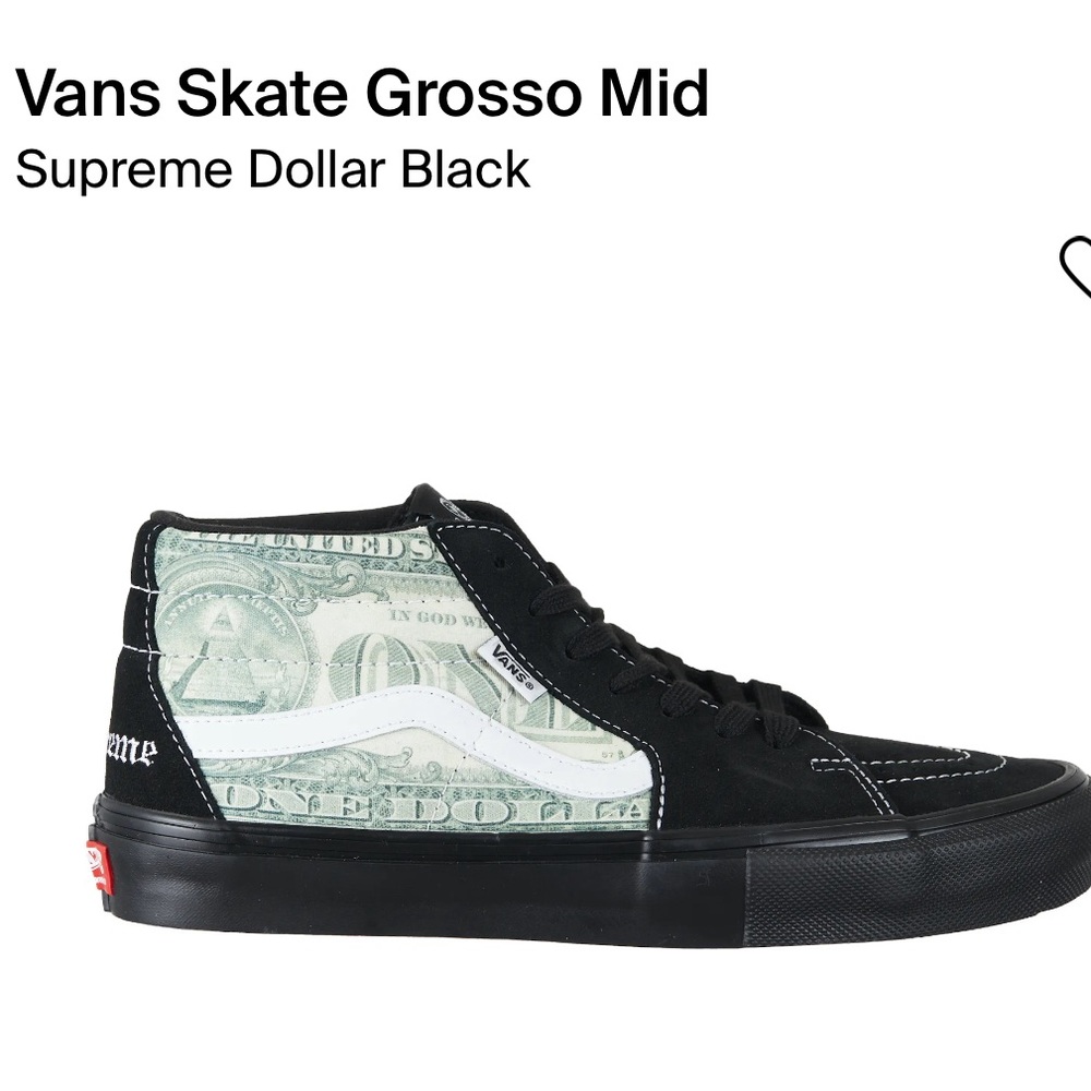 SUPREME X VANS
